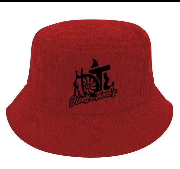 Red H.O.T 3’s CORDUROY HAT