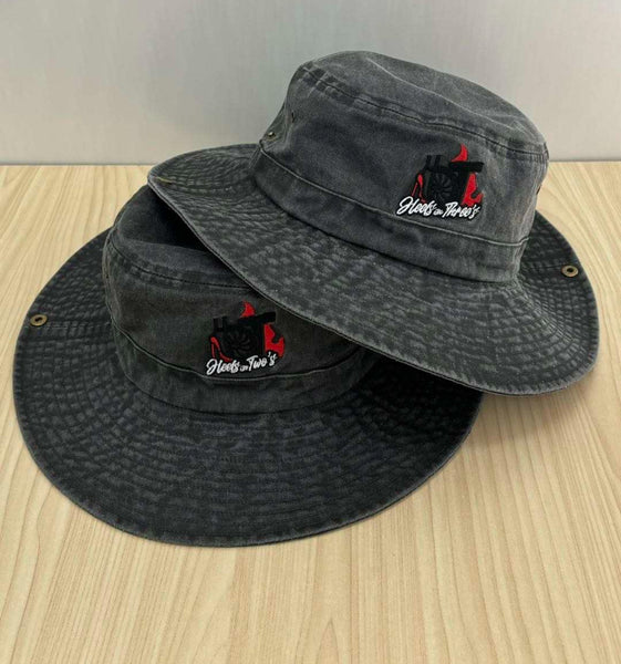 HO2 BLACK DENIM HAT