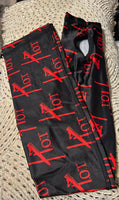 Red and Black Sleeves