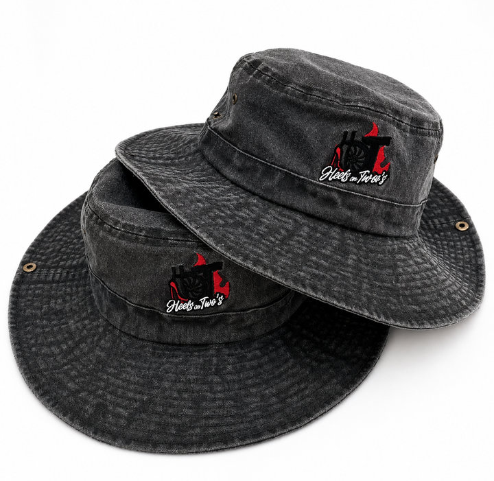 HO2 BLACK DENIM HAT